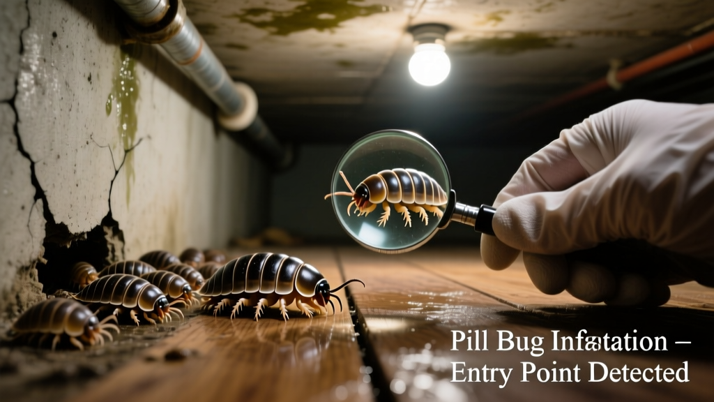 Pill Bugs in Basement: Identification and Control