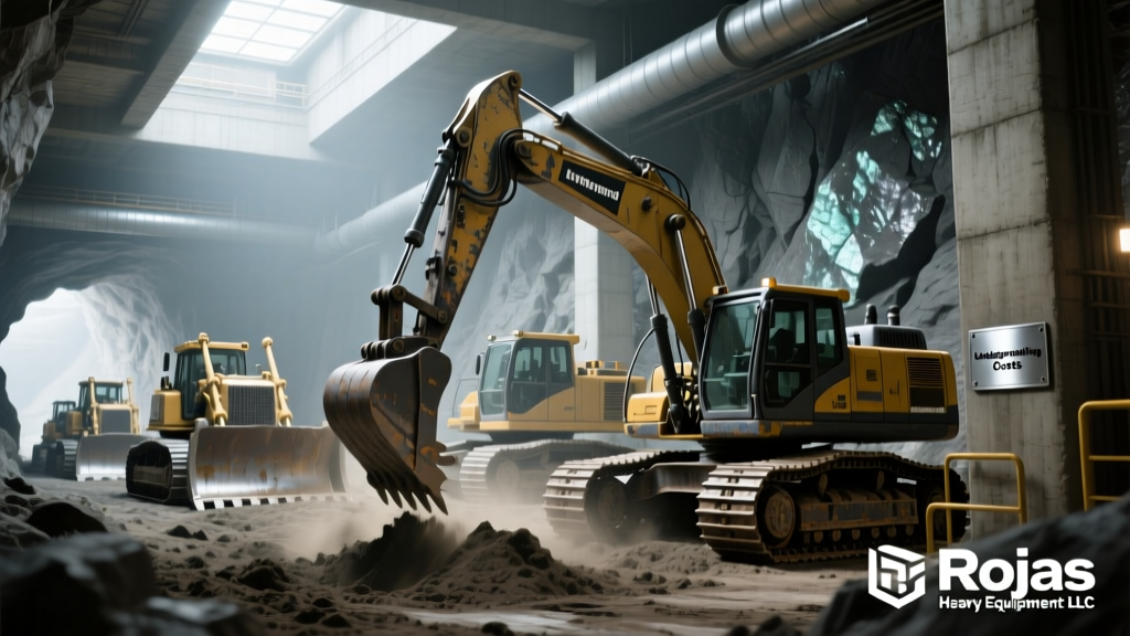 Underground Mining Equipment Costs: Rojas Heavy Equipment LLC