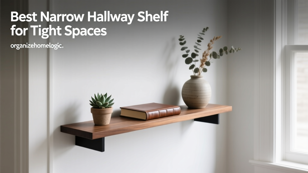 Best Narrow Hallway Shelf for Tight Spaces