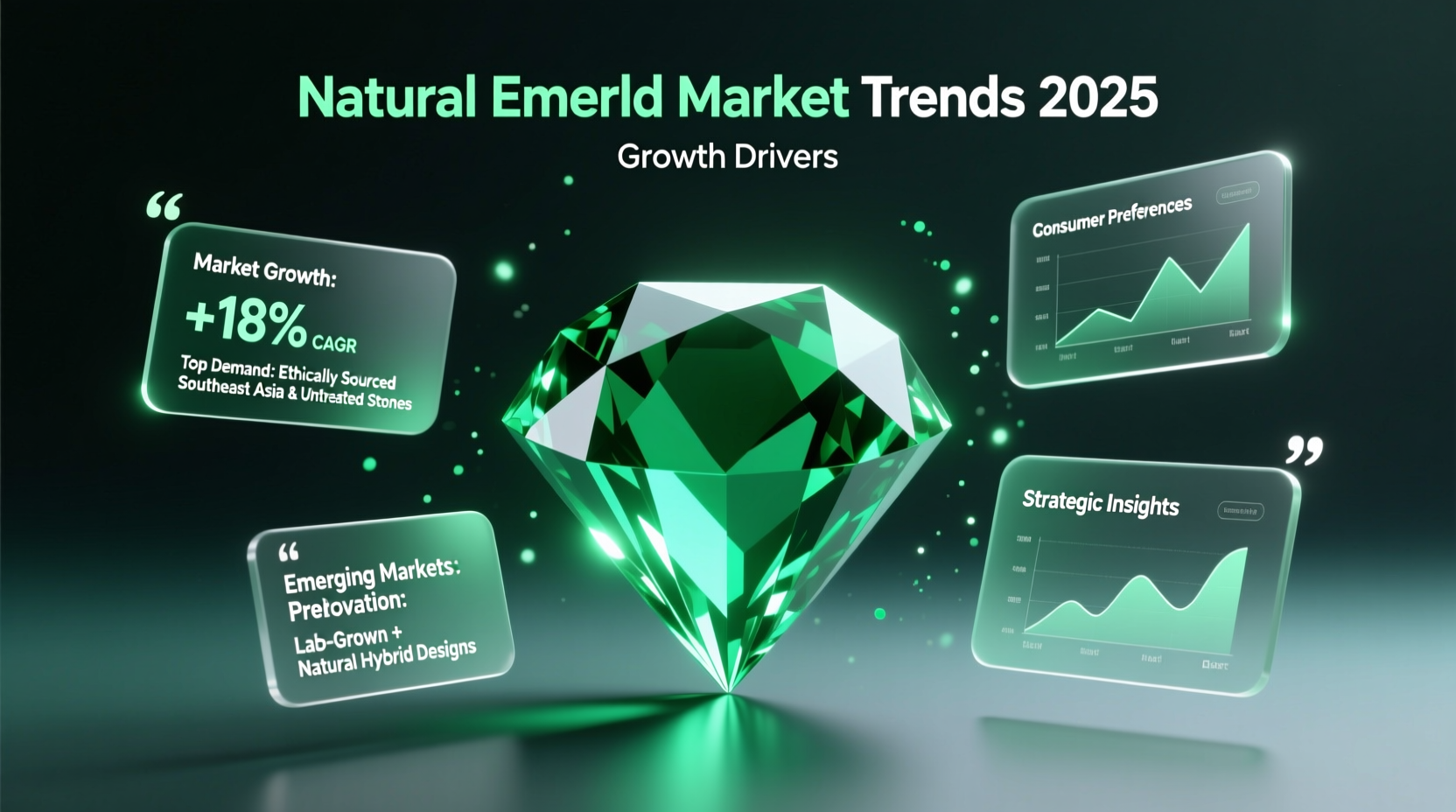 best selling natural emerald