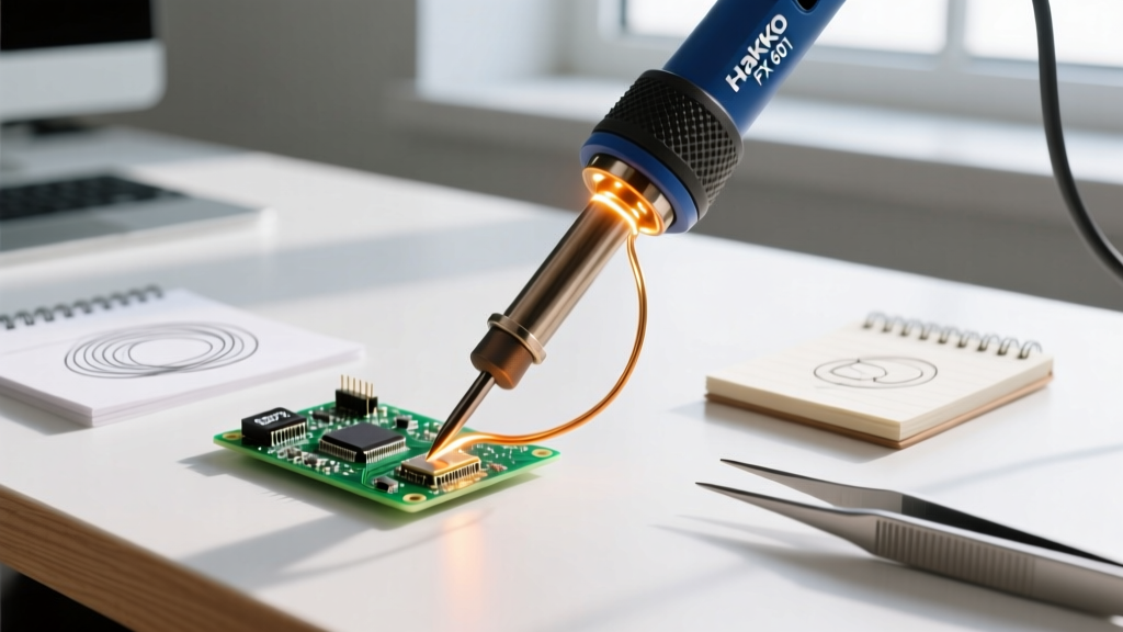 Mastering the Hakko FX 601 Soldering Iron: Technique Guide