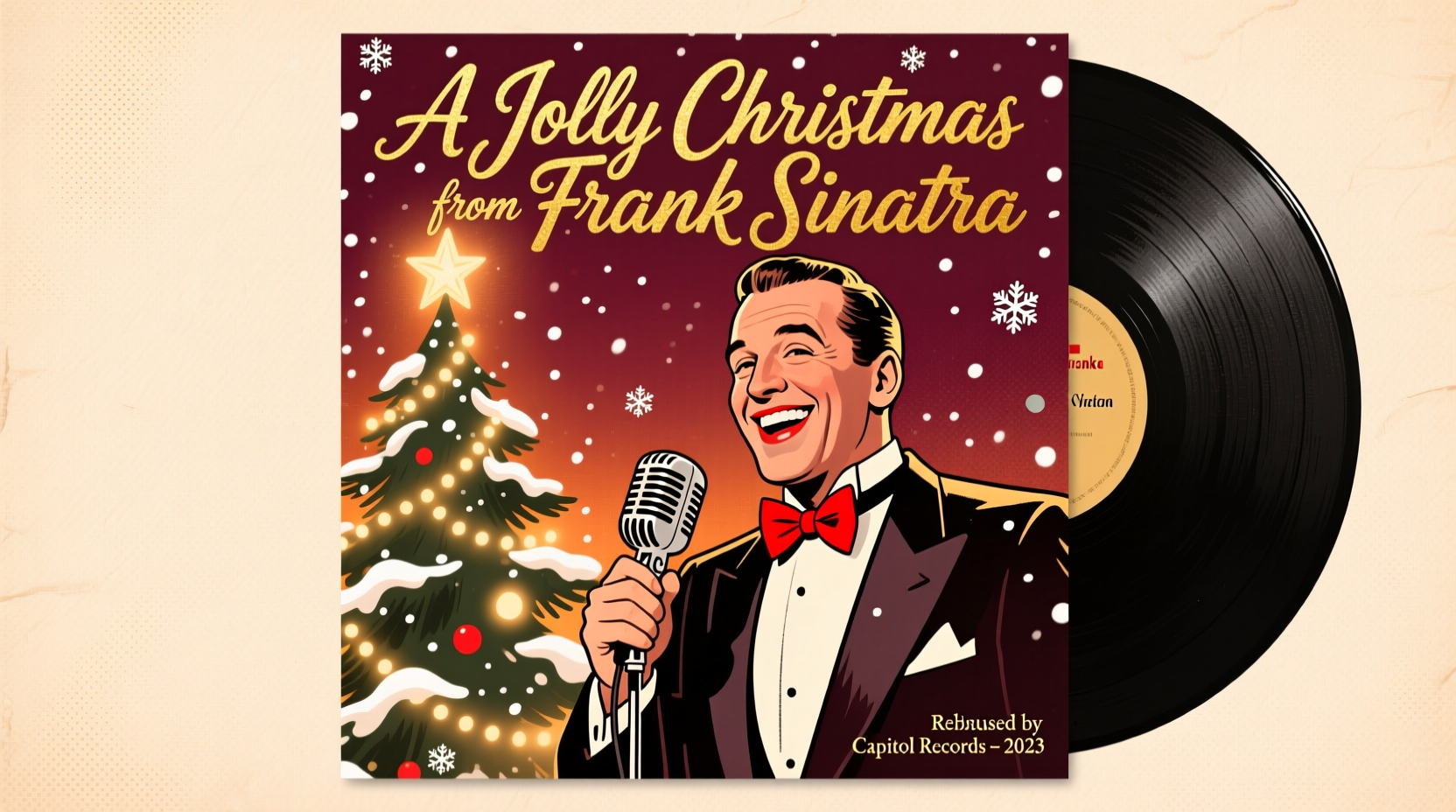 a jolly christmas from frank sinatra lp
