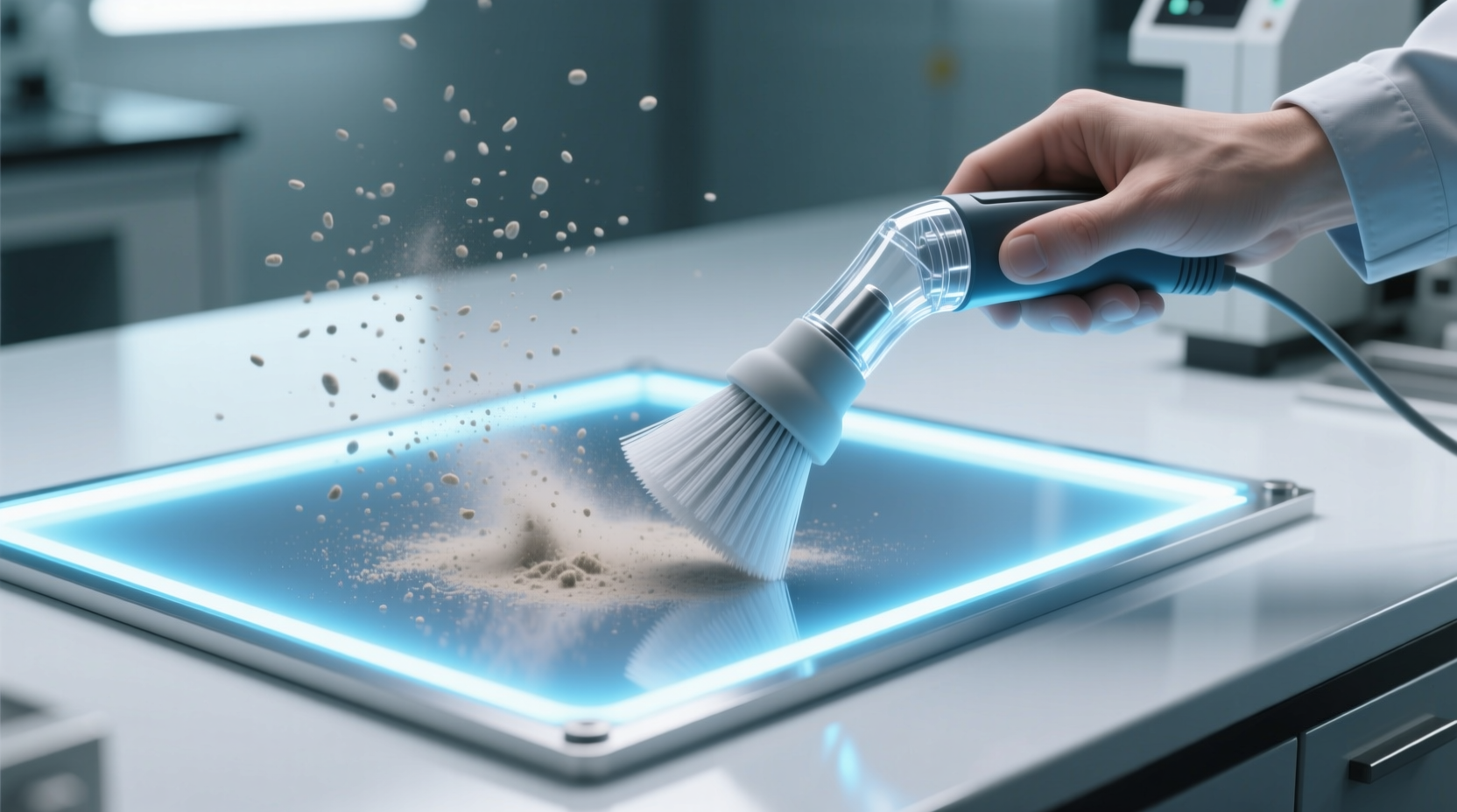 eco friendly cleaning tips led backlight dust removal