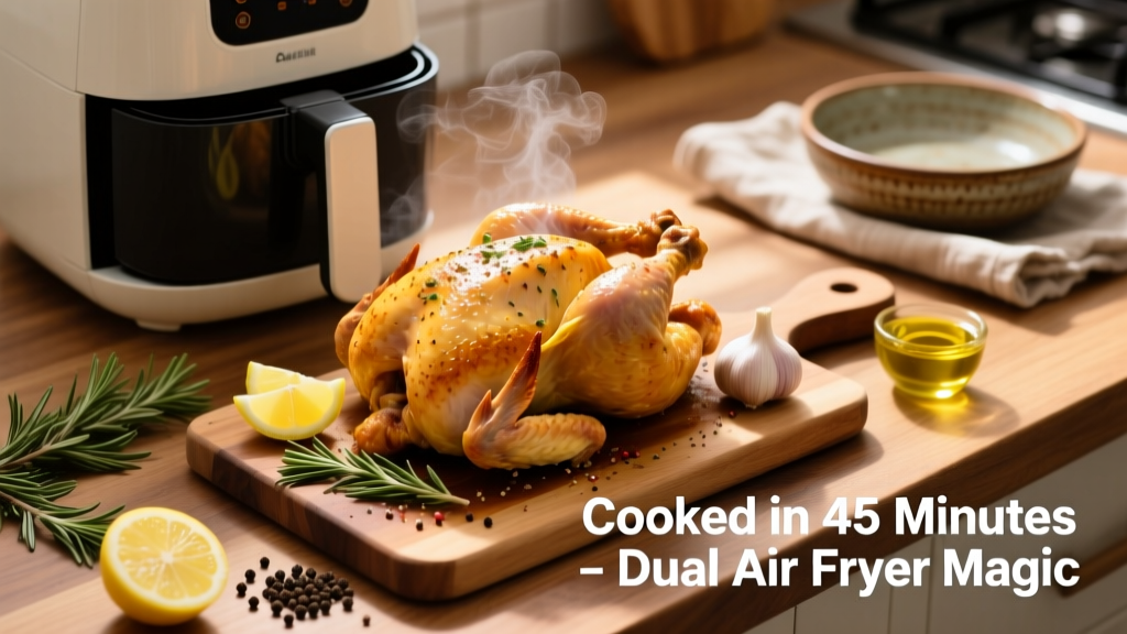 Can You Cook a Whole Chicken in a Dual Air Fryer?