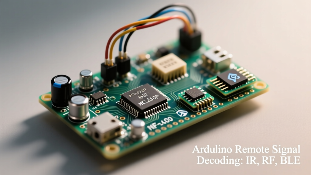 How an Arduino Remote Works: IR, RF, and BLE Concepts
