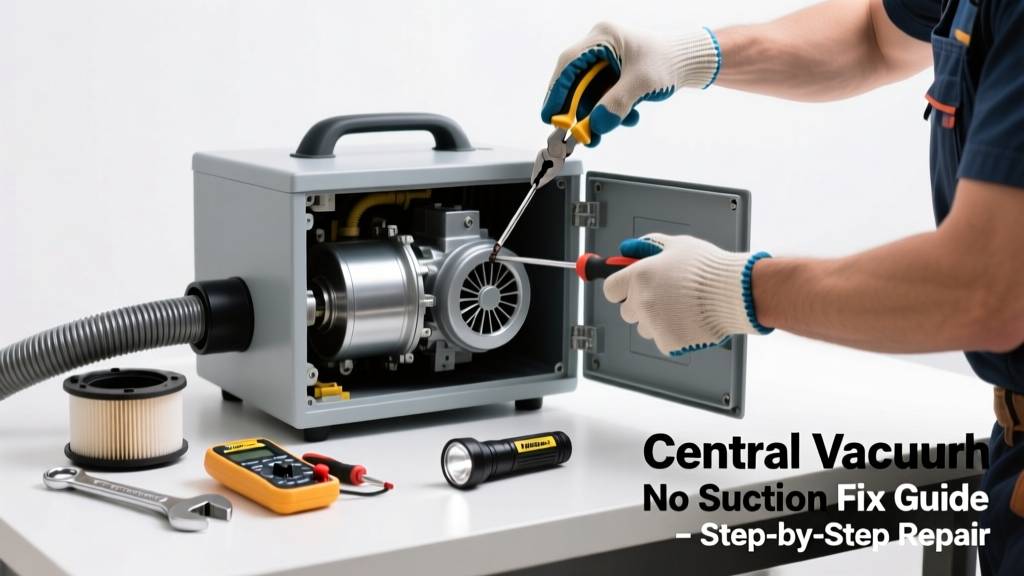 Central Vacuum No Suction & Making Noise Fix Guide