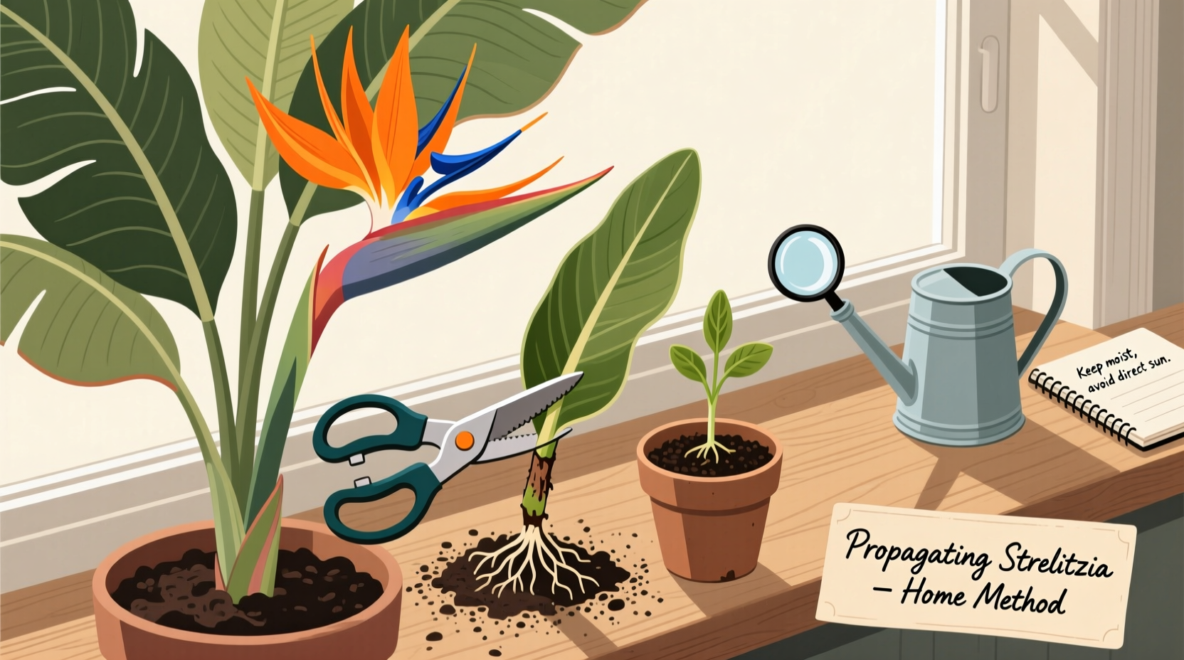 can you propagate bird of paradise