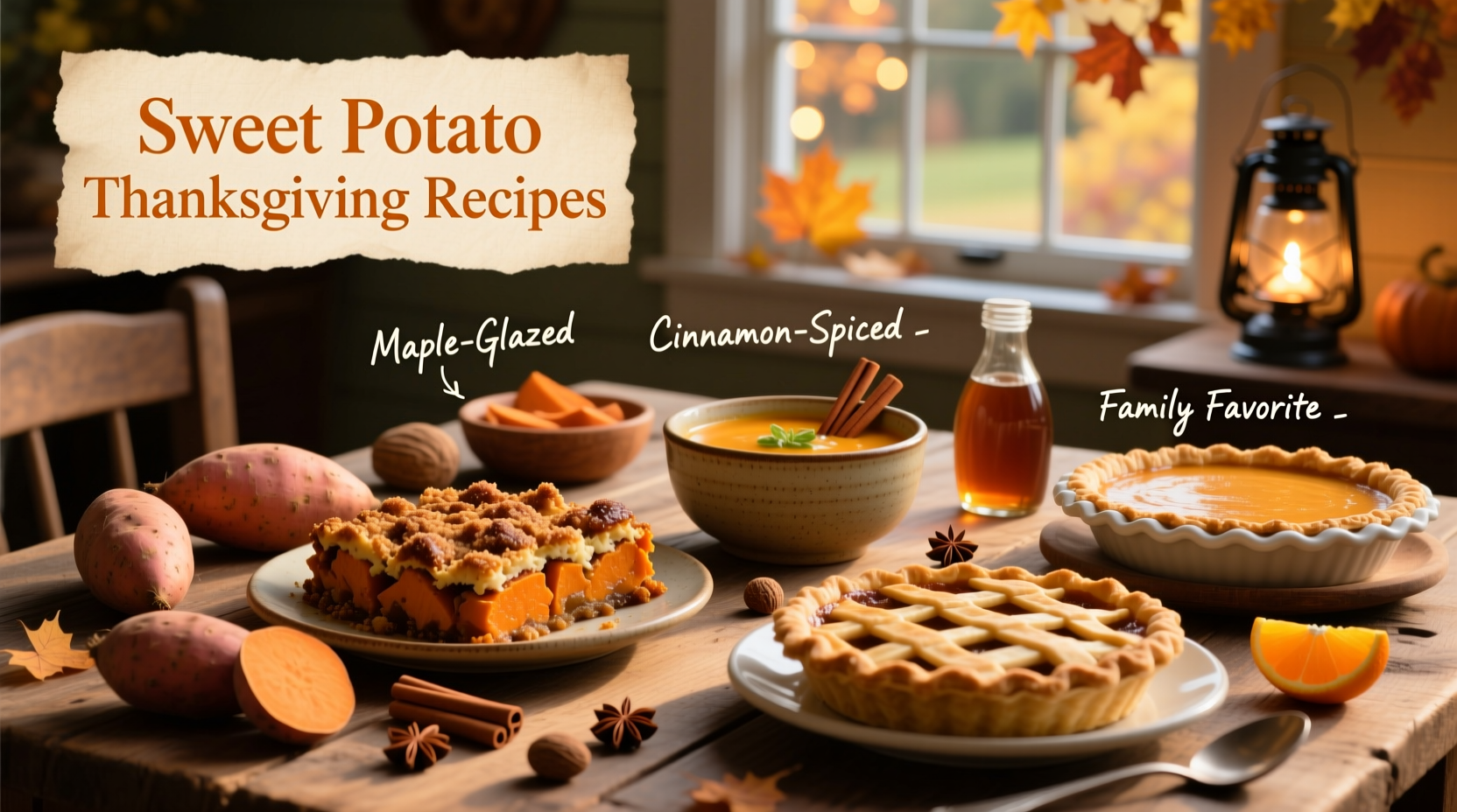 5 Perfect Sweet Potato Thanksgiving Recipes for Your Feast