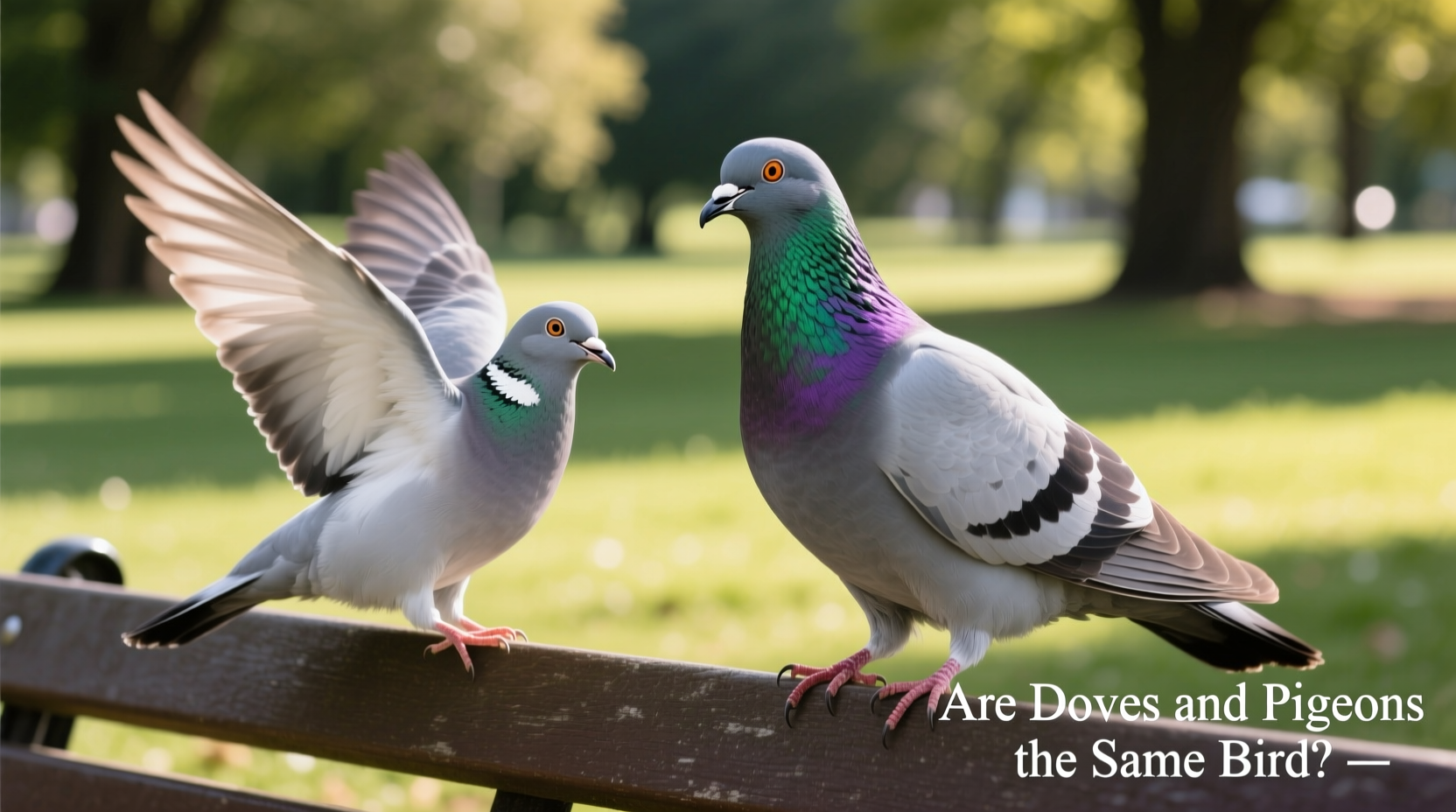 are doves and pigeons the same bird