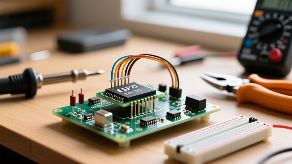 ESP32 Microcontroller Setup: Wiring, Flashing & Troubleshooting