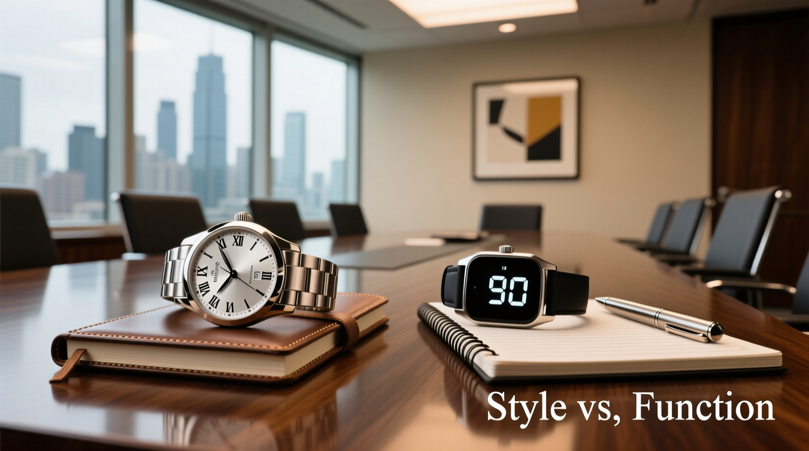 analog watch vs digital which tells time more stylishly in professional settings