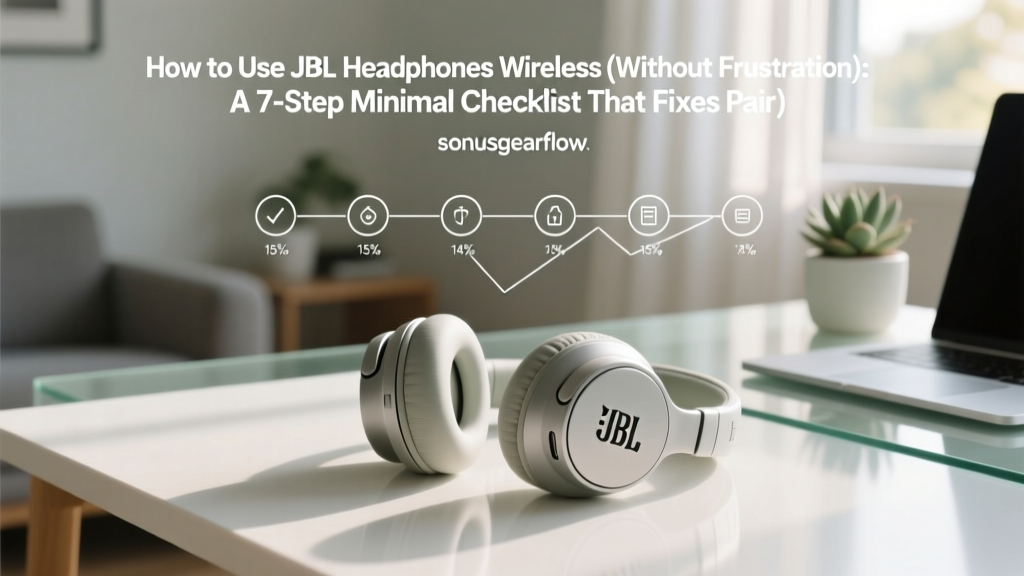 JBL Wireless Headphones: Fix Pairing, Battery & Sound (2026)