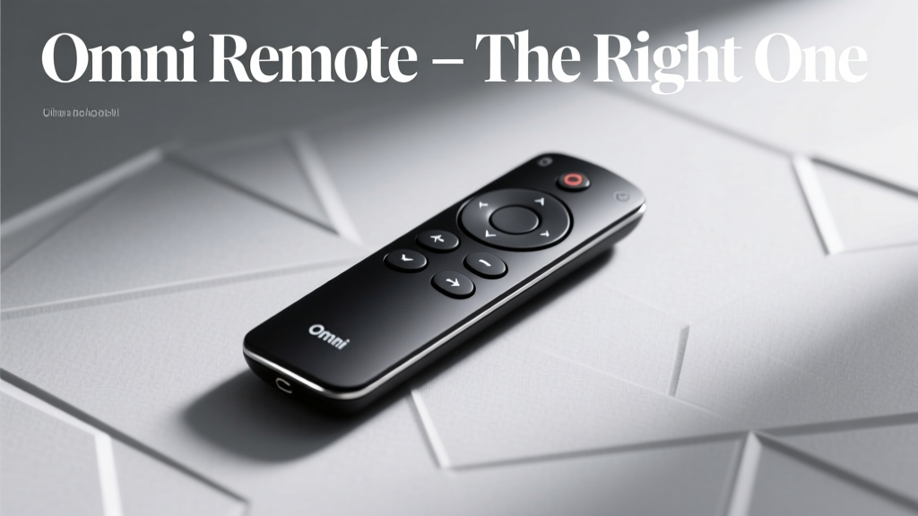 Best Omni Remote: 7 Tests Reveal Top Model