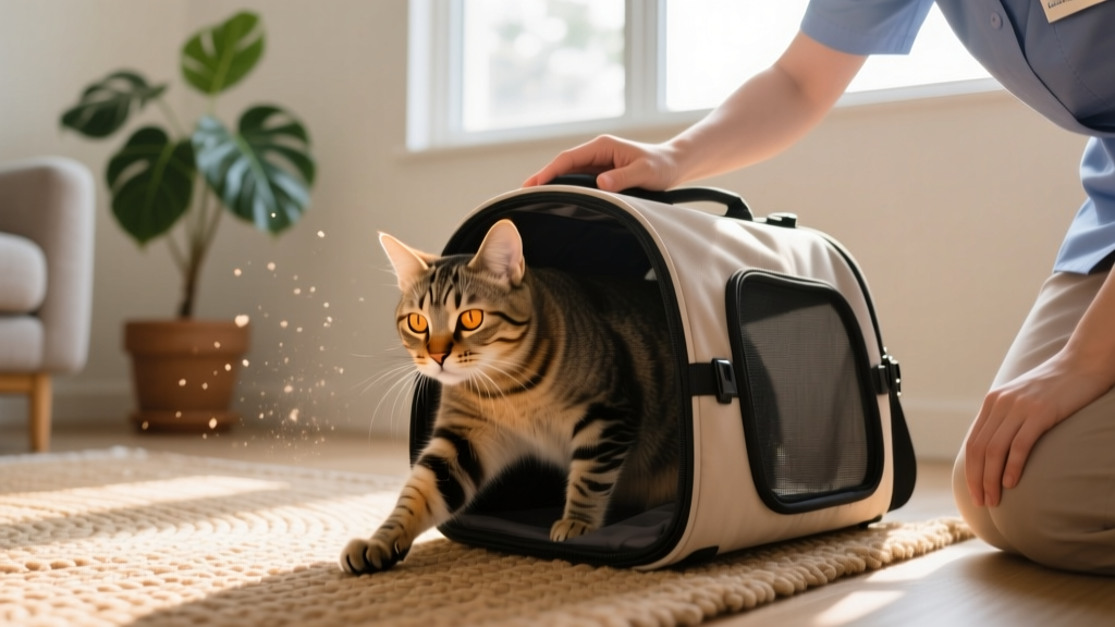 Teaching Your Cat To Be Comfortable in a Carrier