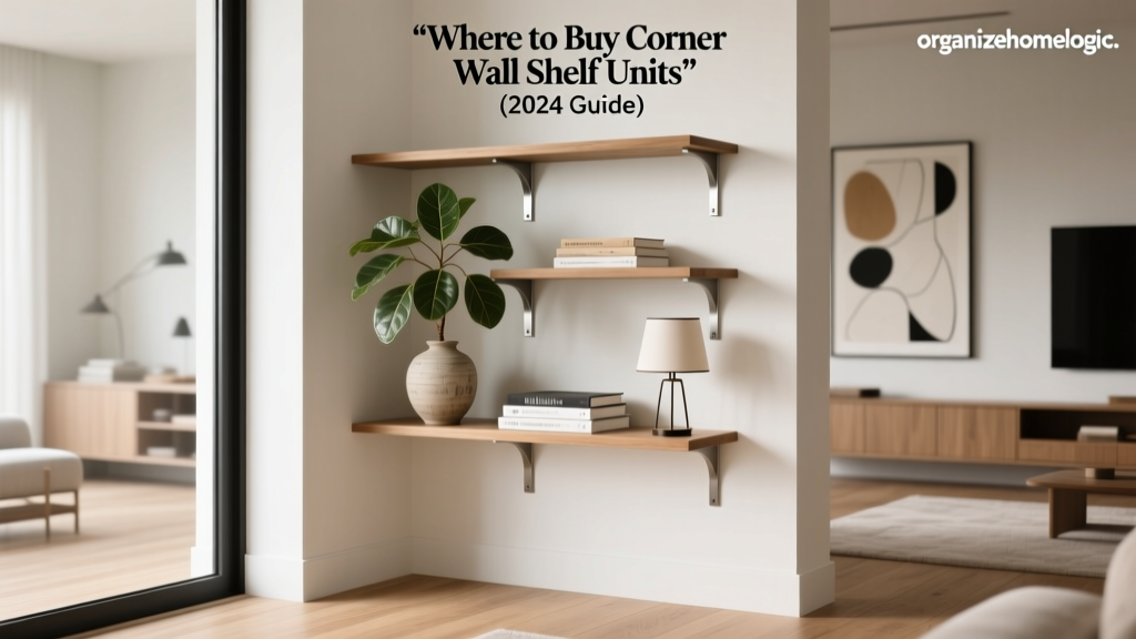 Where to Buy Corner Wall Shelf Units (2024 Guide)