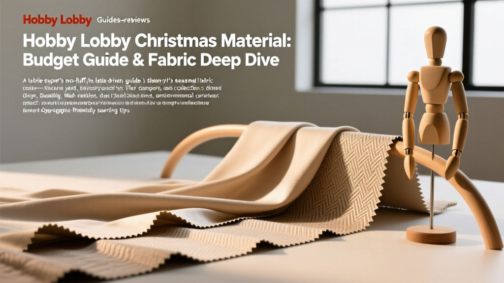Hobby Lobby Christmas Material: Budget Guide & Fabric Deep Dive