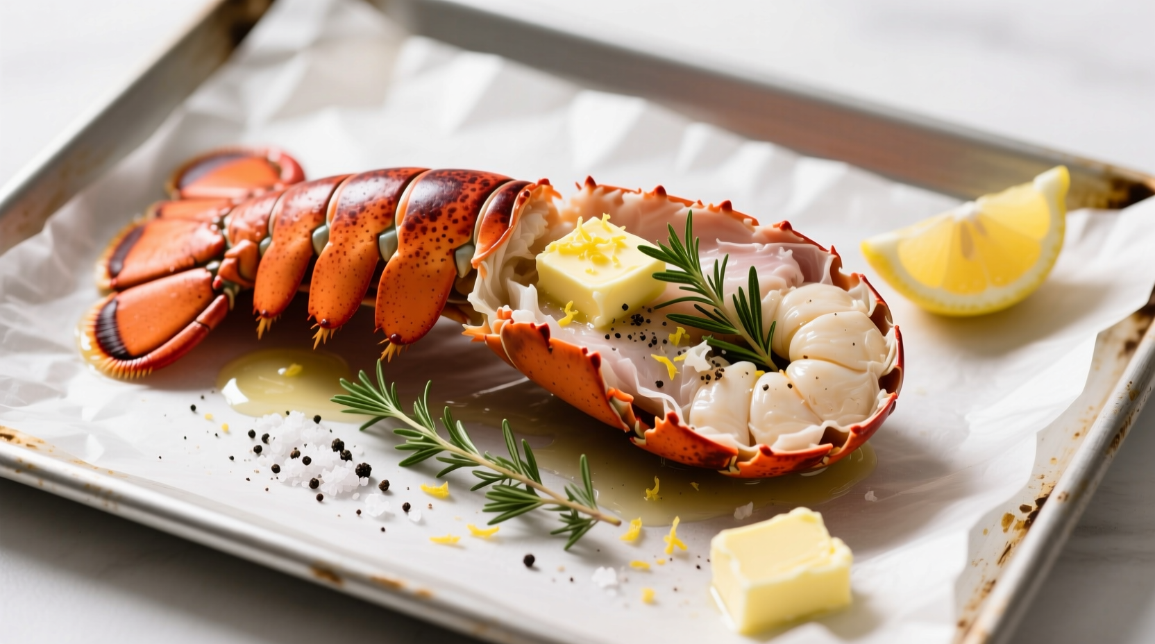 how long to cook a lobster tail in oven