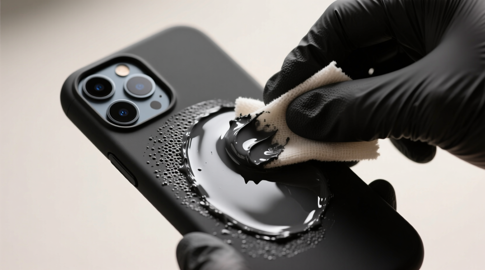 eco friendly cleaning tips for matte black cases