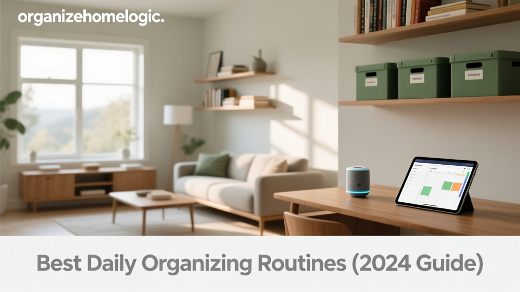 Best Daily Organizing Routines (2024 Guide)
