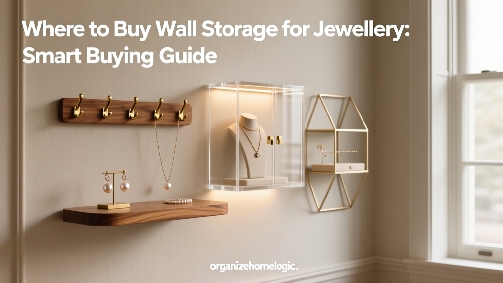 Where to Buy Wall Storage for Jewellery: Smart Buying Guide
