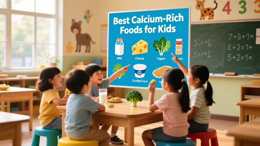 The Top Calcium-Rich Foods for Kids: Science-Backed Choices to Support Strong Bones and Healthy Development