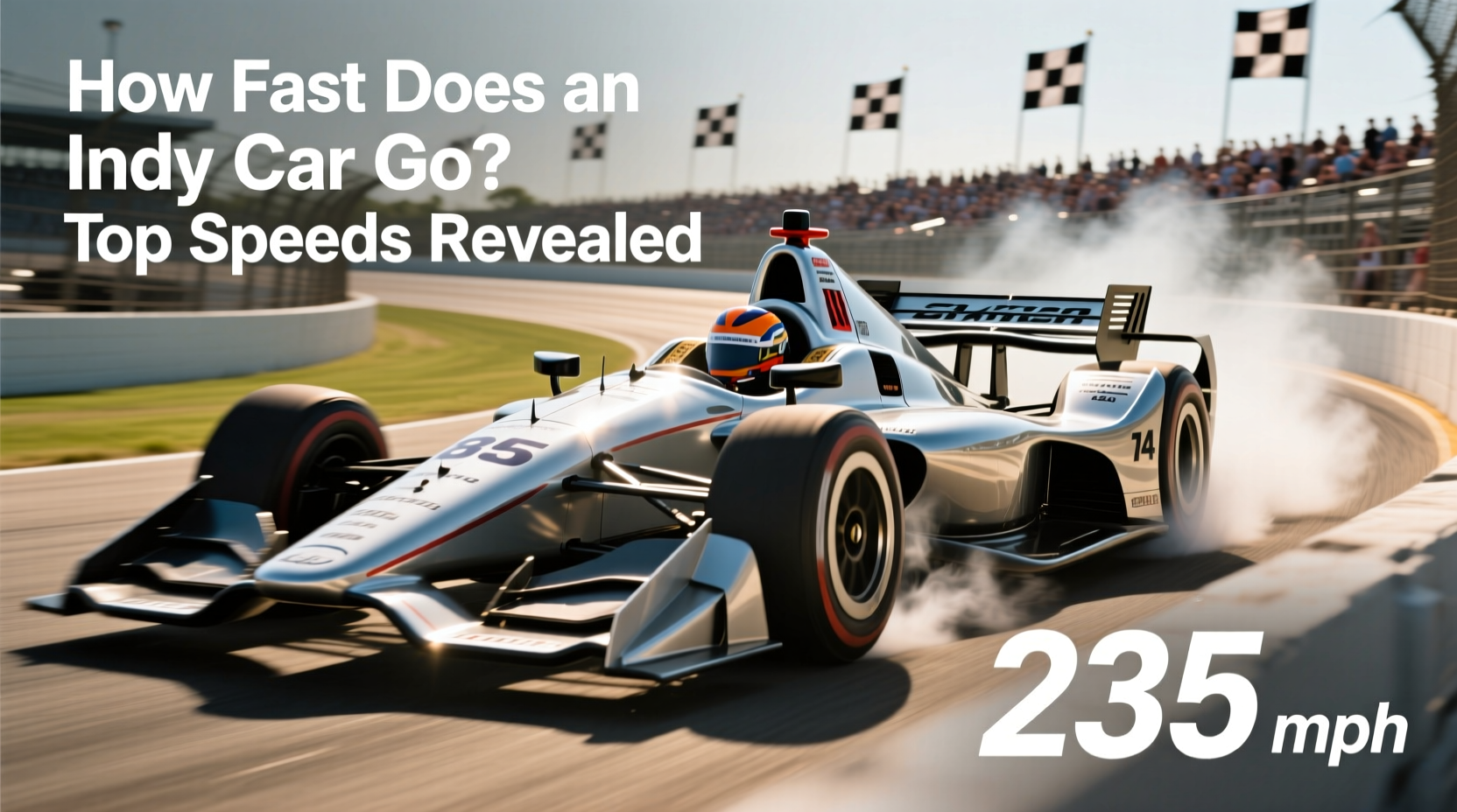 how fast does a indy car go