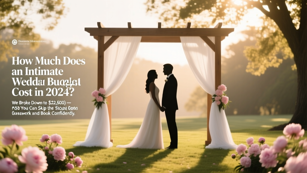 Intimate Wedding Cost in 2026: Real Budgets & Savings