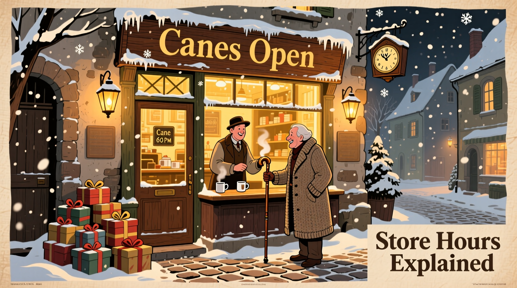 is canes open on christmas eve