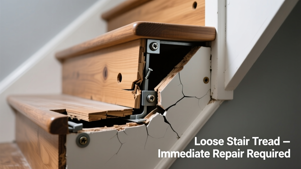 Stair Tread Loose and Not Working at All: Quick Diagnosis