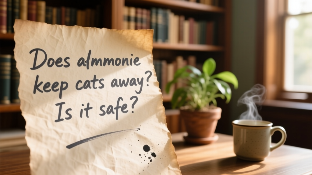 Does Ammonia Keep Cats Away? Is it Safe?