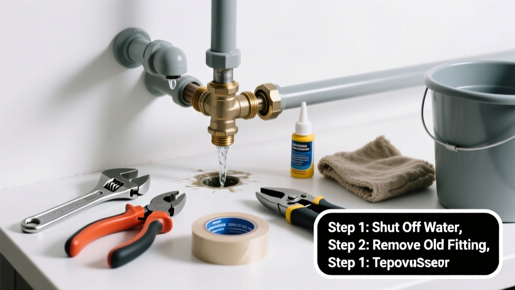 How to Fix a Leaking Pipe Joint: Step-by-Step Repair
