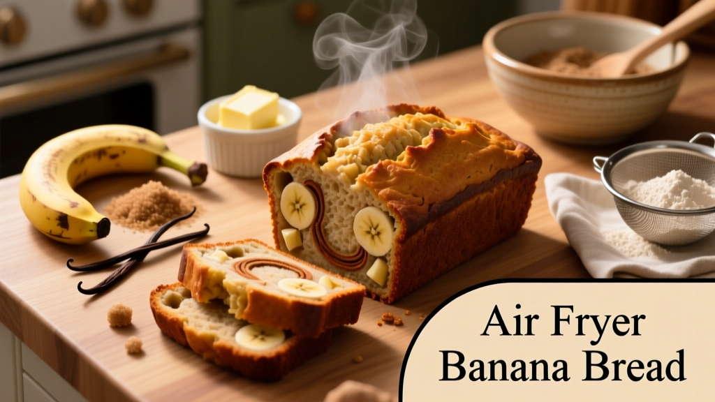 Air Fryer Banana Bread Times: Crispy Edges, Moist Center