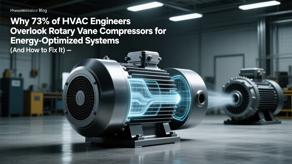 Rotary Vane Compressors: 12–18% Lower kW/ton