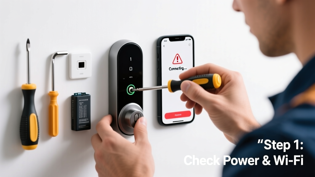 Smart Lock Not Connecting? Fix It Step by Step