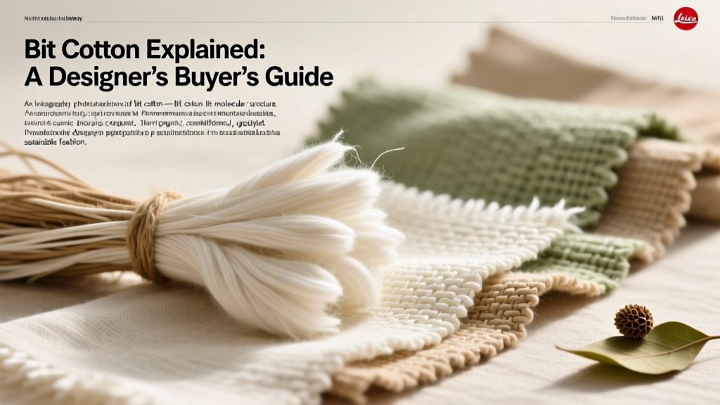 Bit Cotton Explained: A Designer’s Buyer’s Guide
