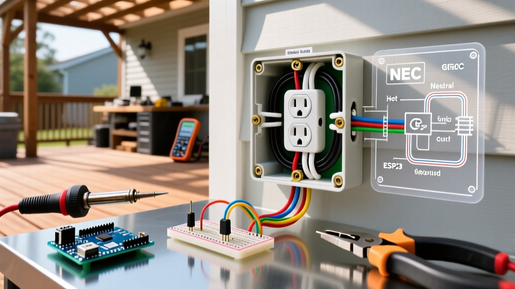 How to Install an Exterior Electrical Outlet: 3 Wiring Scenarios