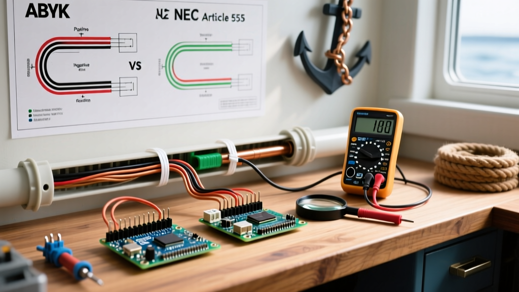 Marine Electrical Wiring Codes: ABYC vs NEC Standards Explained