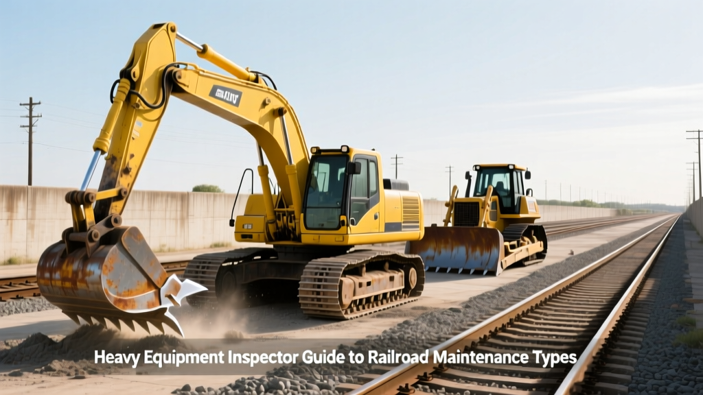 Heavy Equipment Inspector Guide to Railroad Maintenance Types