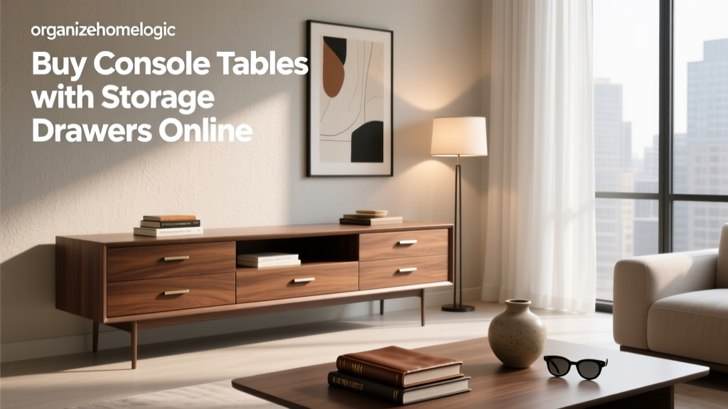Buy Console Tables with Storage Drawers Online