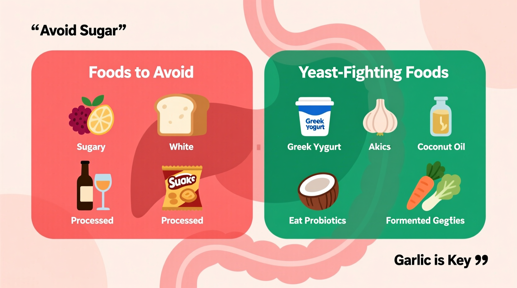 Best Foods to Combat Yeast Infections Naturally