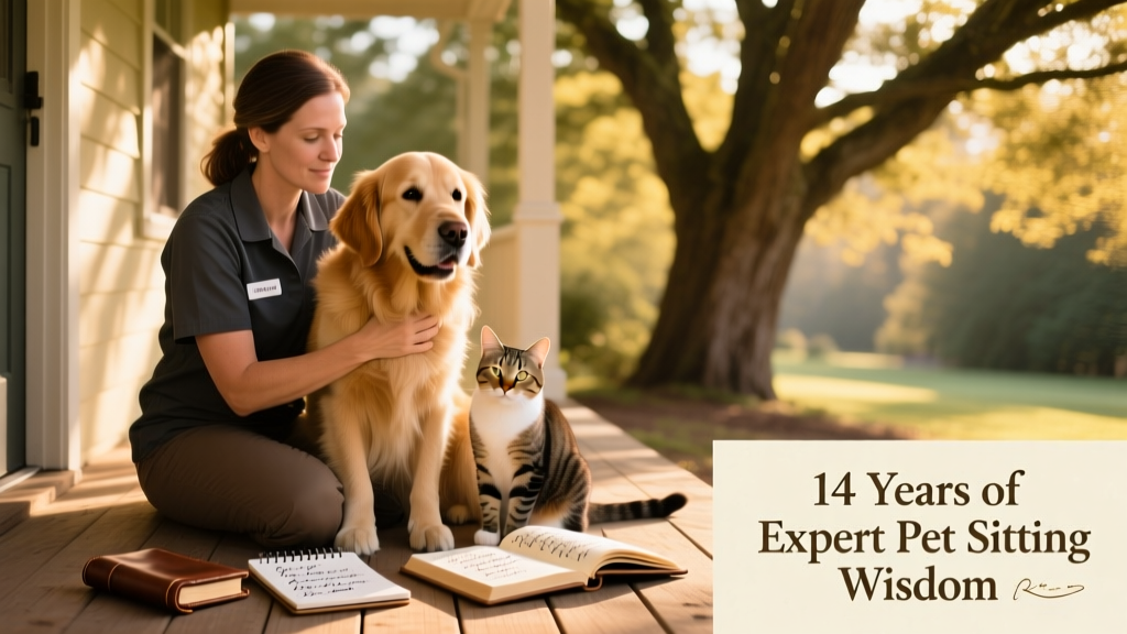 Pet sitting tips, 14 years in the making: an expert opinion