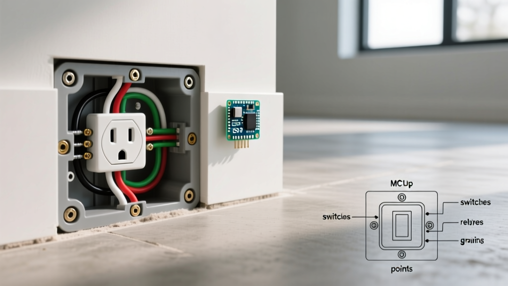 Floor Electrical Outlet Upgrade: Flush to Pop-Up Replacement
