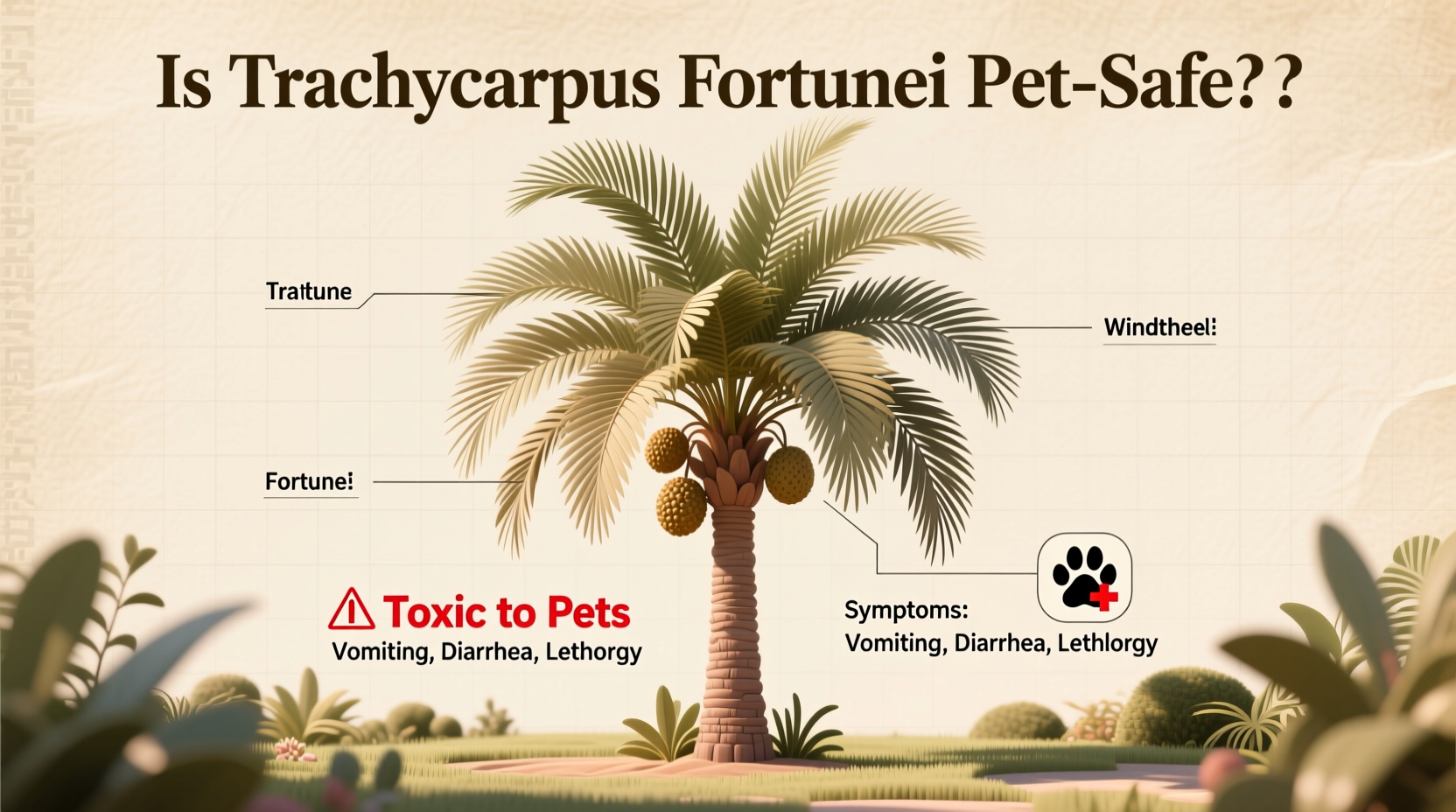 Is Trachycarpus Fortunei Pet-Safe? Discover Essential Insights