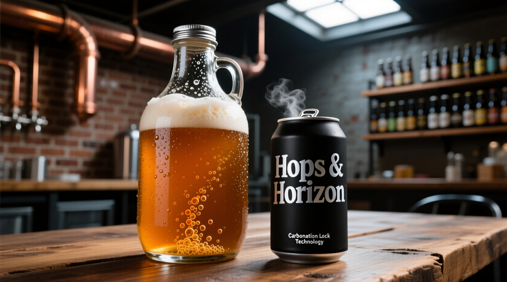 craft beer growler vs canned craft beer which keeps the carbonation longer