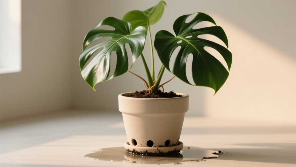 Slow-Growing Tropical Plants Need Drainage