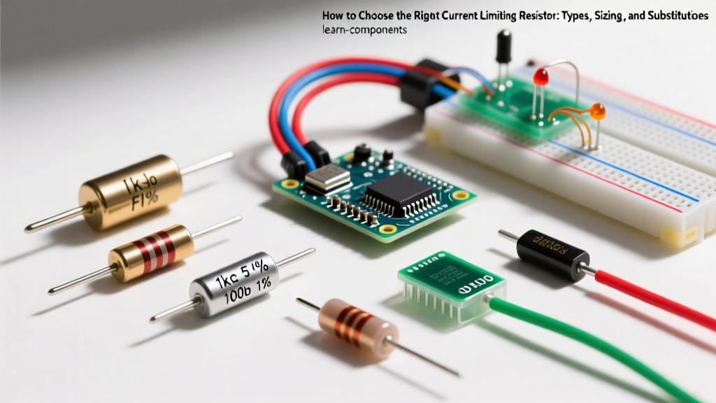 How to Choose the Right Current Limiting Resistor: Types, Sizing, and Substitutions