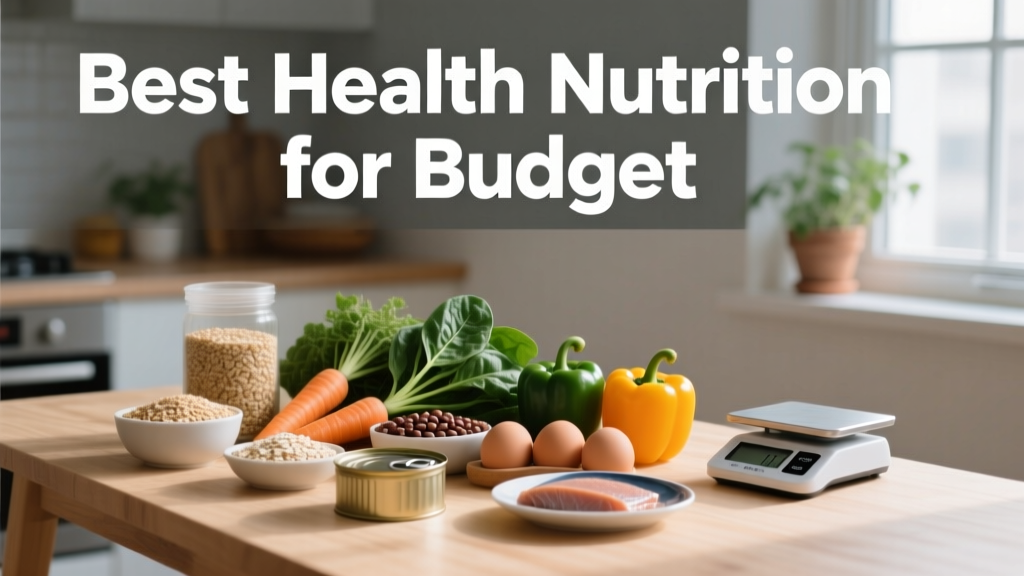 Best Health Nutrition for Budget: Smart, Science-Backed Eating Without Breaking the Bank