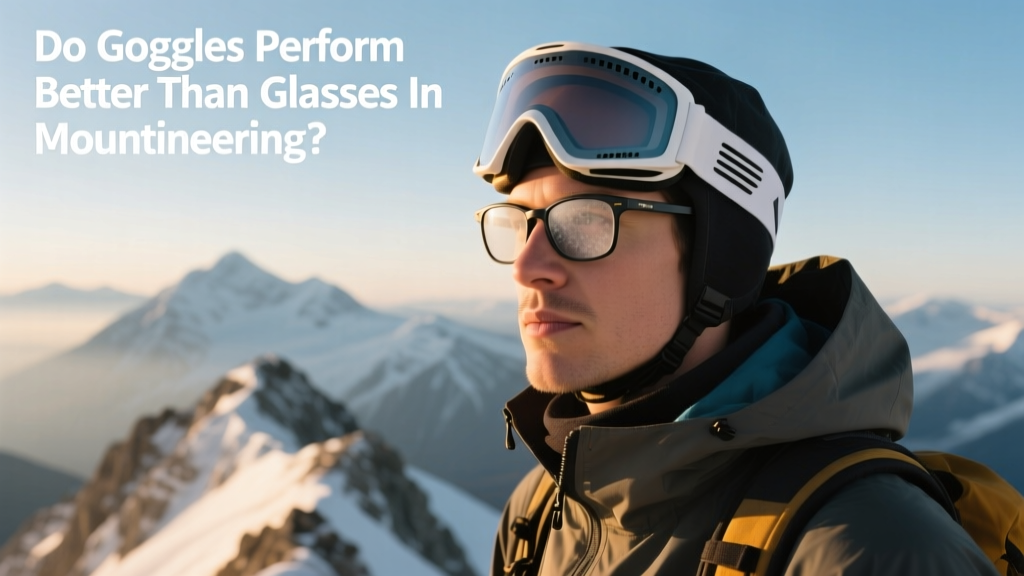 Goggles vs. Prescription Glasses in Mountaineering: Performance, Safety, and Real-World Field Data
