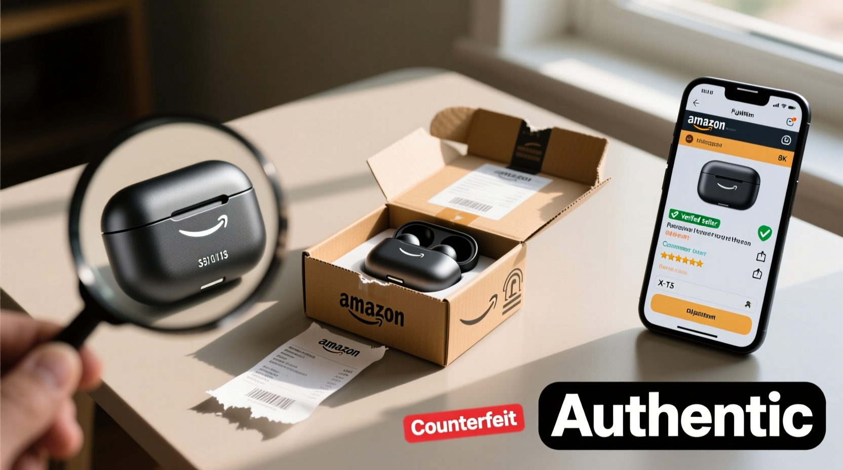 how to tell if your amazon purchase is authentic or a knockoff