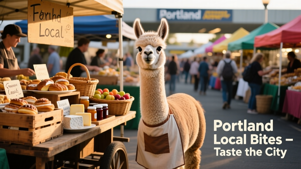 Therapy Llamas at Portland International Airport: A Calming Innovation in Air Travel
